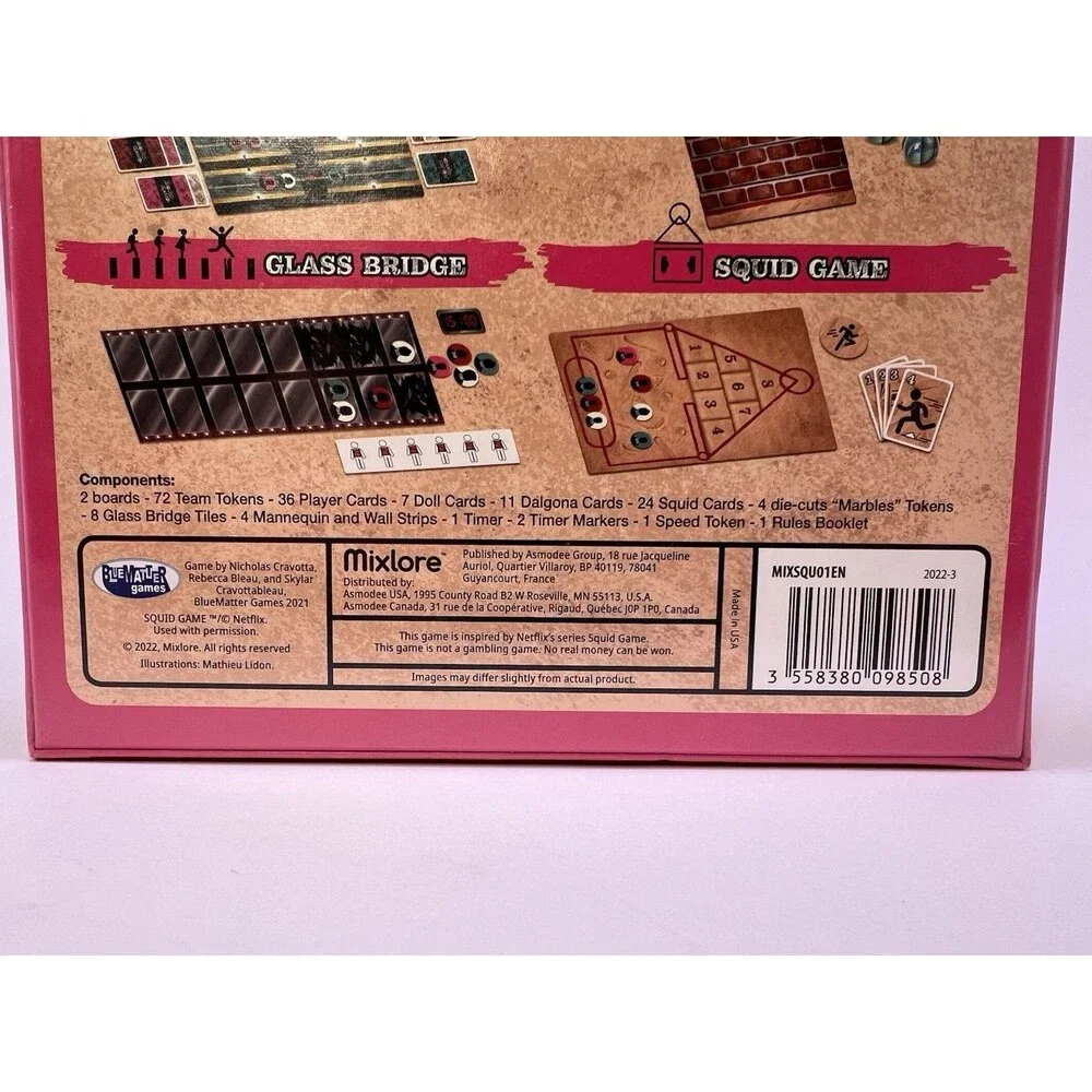 Sealed - Netflix Squid Game: Let the Games Begin Board Game - 2022